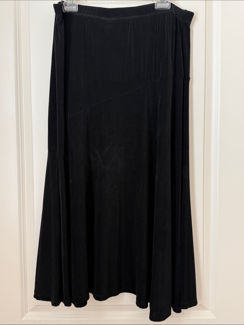 Coldwater Creek Black Maxi Skirt - Flowing A-Line